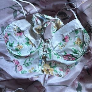 Vintage Victorias Secret floral set